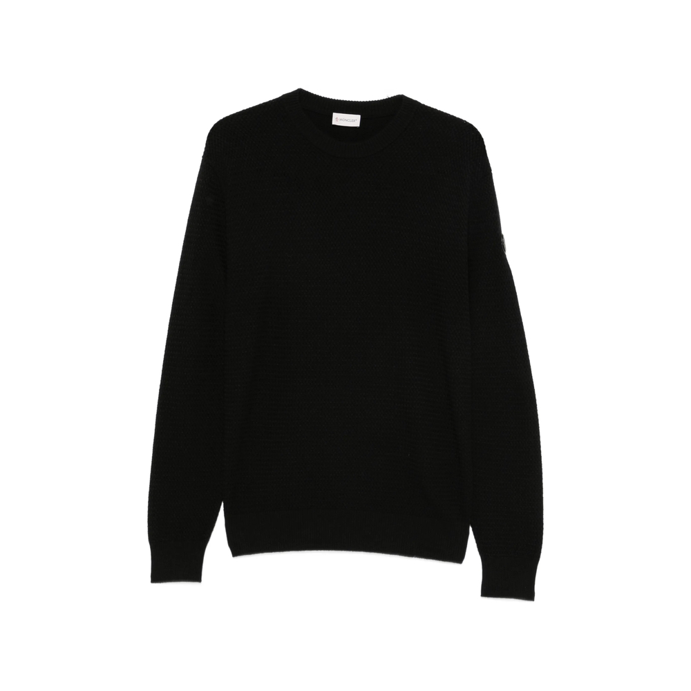 Moncler Textured Cashmere & Wool Sweater