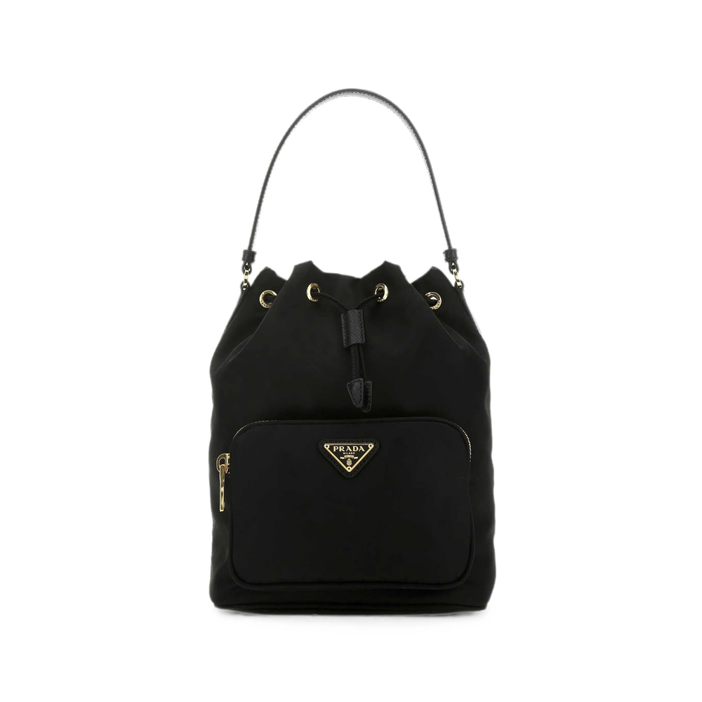 Prada Duet Re-Nylon Bucket Bag