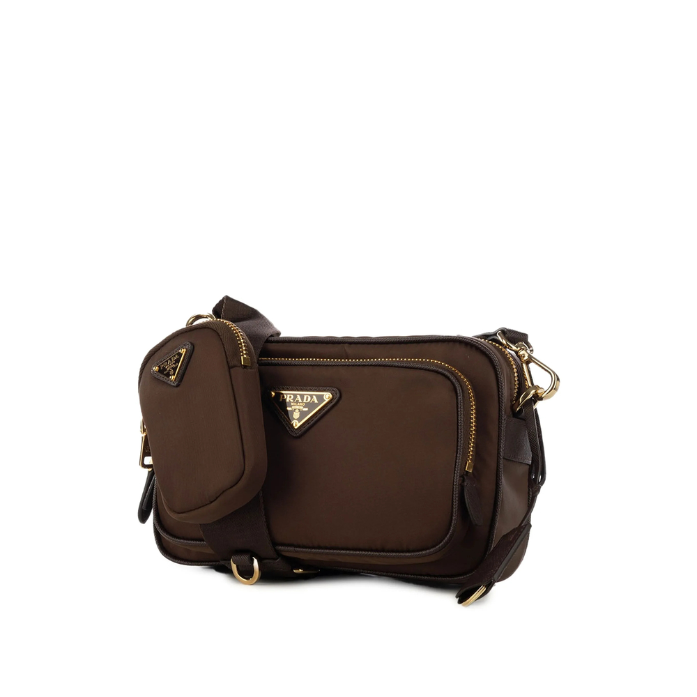 Logo-Plaque Shoulder Bag