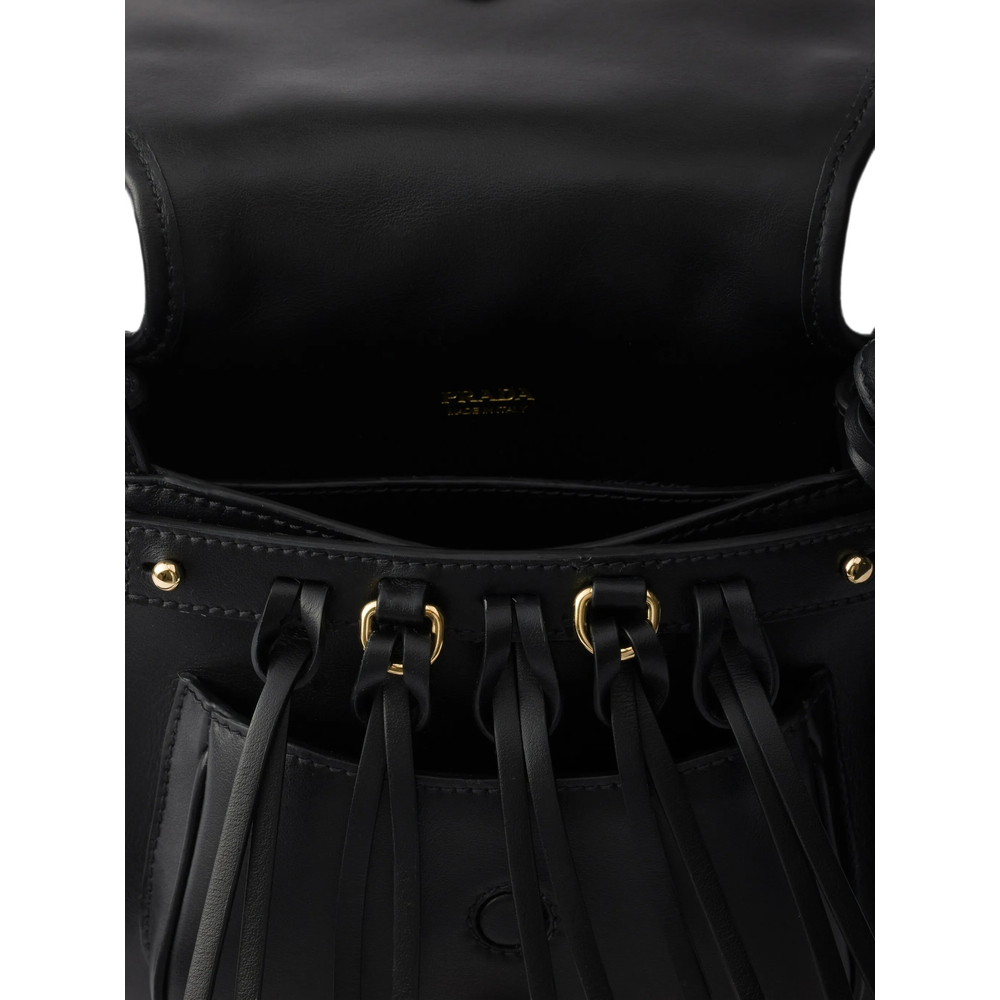 Corsaire Re-Nylon And Leather Mini Shoulder Bag