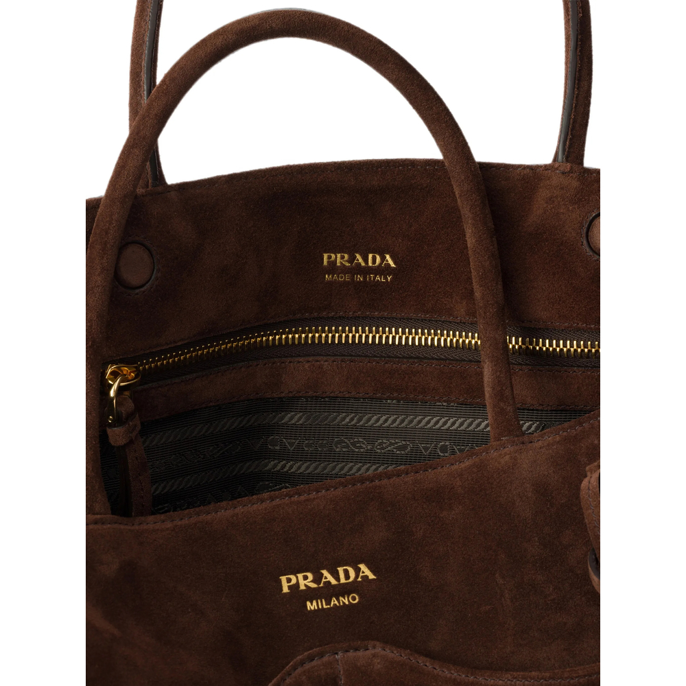 Allusion Large Suede Bag