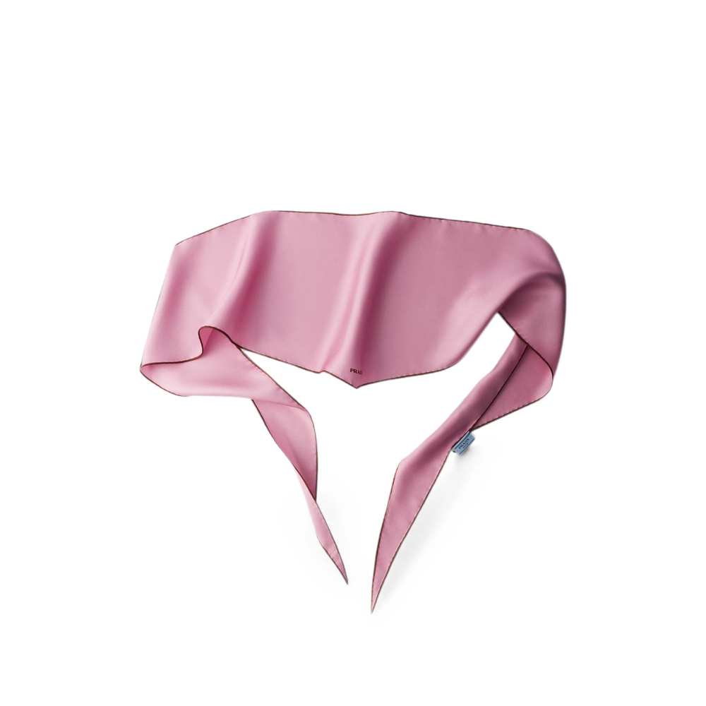 Prada Prada Printed Twill Scarf