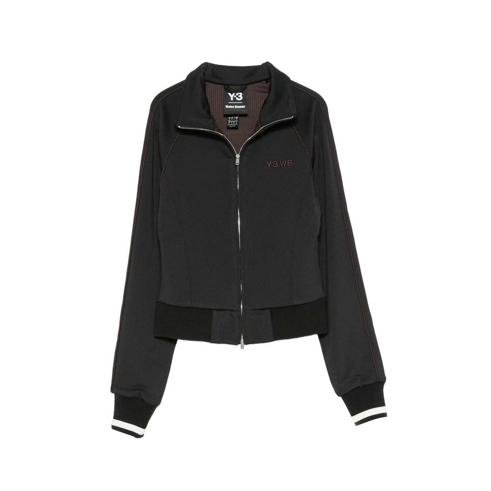 X Wales Bonner Logo-Print Zip-Up Sweatshirt