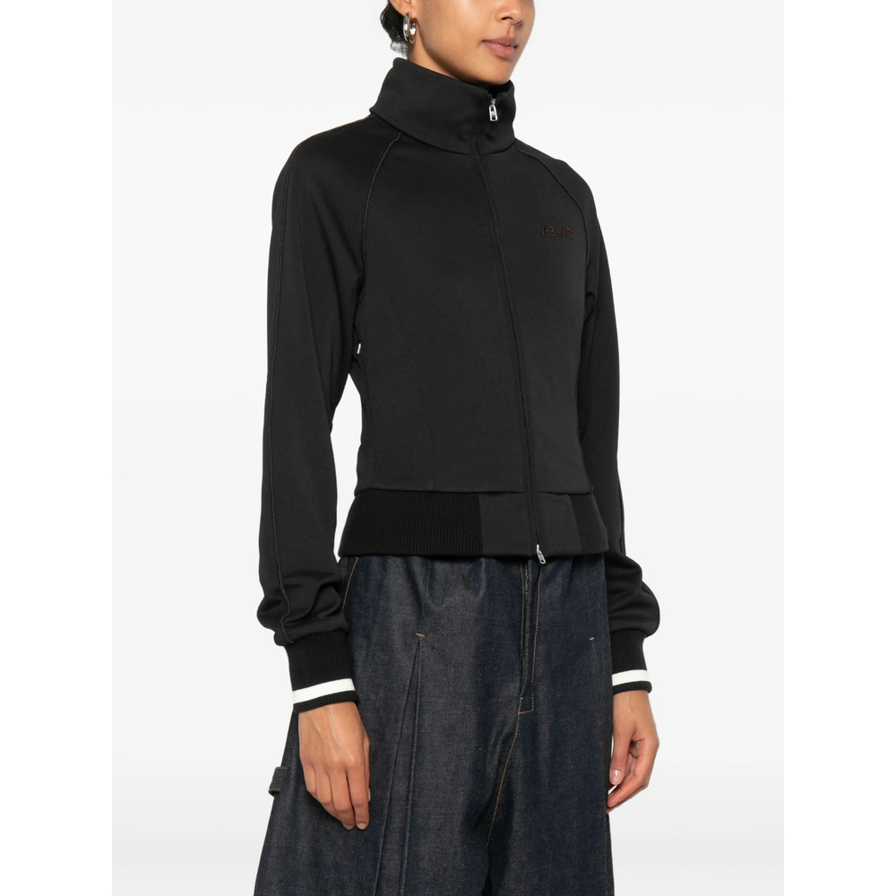 X Wales Bonner Logo-Print Zip-Up Sweatshirt