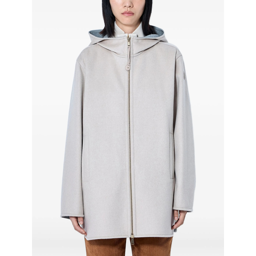 Moncler Hemiptere 3-in-1 Hooded Wool & Cashmere Down Jacket