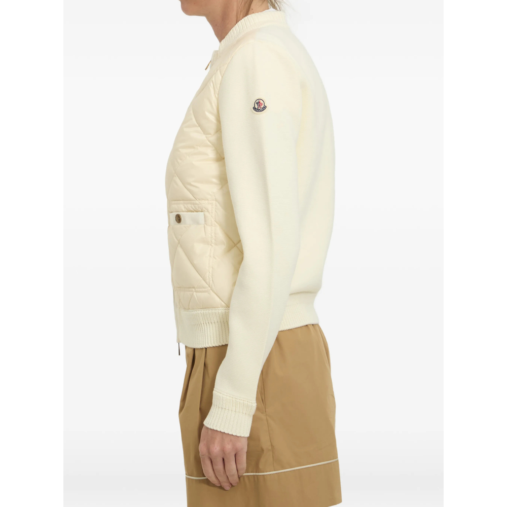 Diamond-Quilted Padded Jacket