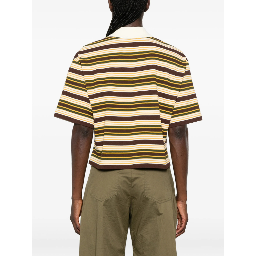 Manica Corta Striped Short-Sleeve Polo