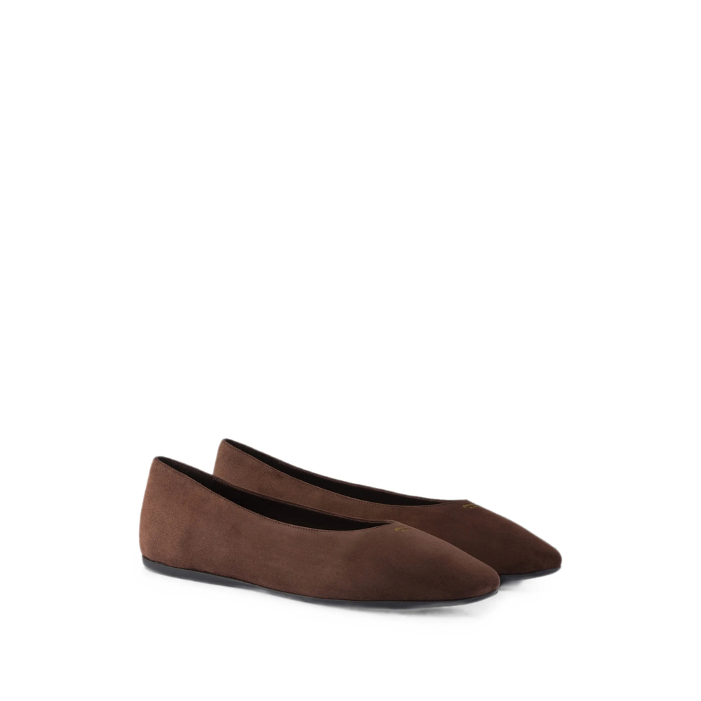 Suede Ballerinas