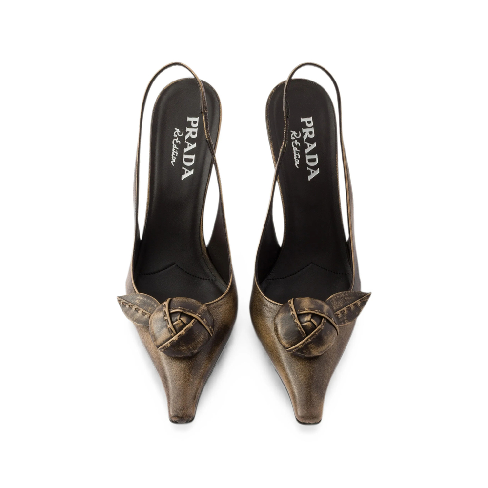 Leather Slingback