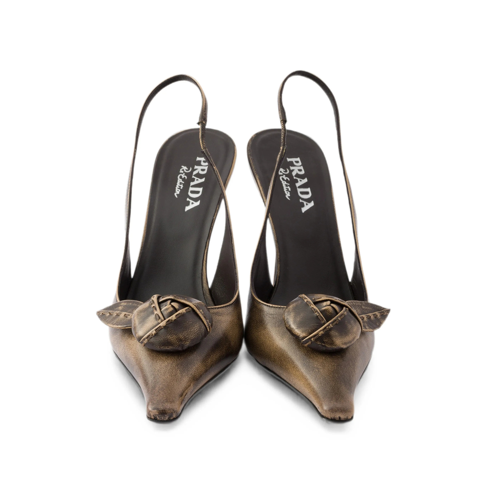 Leather Slingback