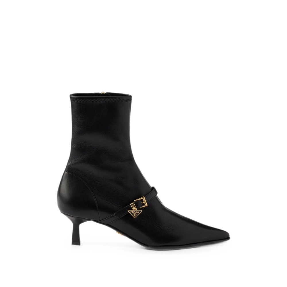Prada Prada Stretch Nappa Leather Booties　プラダ ストレッチ ナッパ レザー ブーティ
