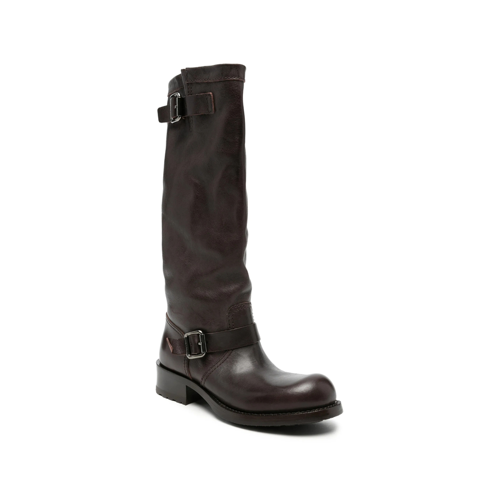 Buckle-Detail Boots