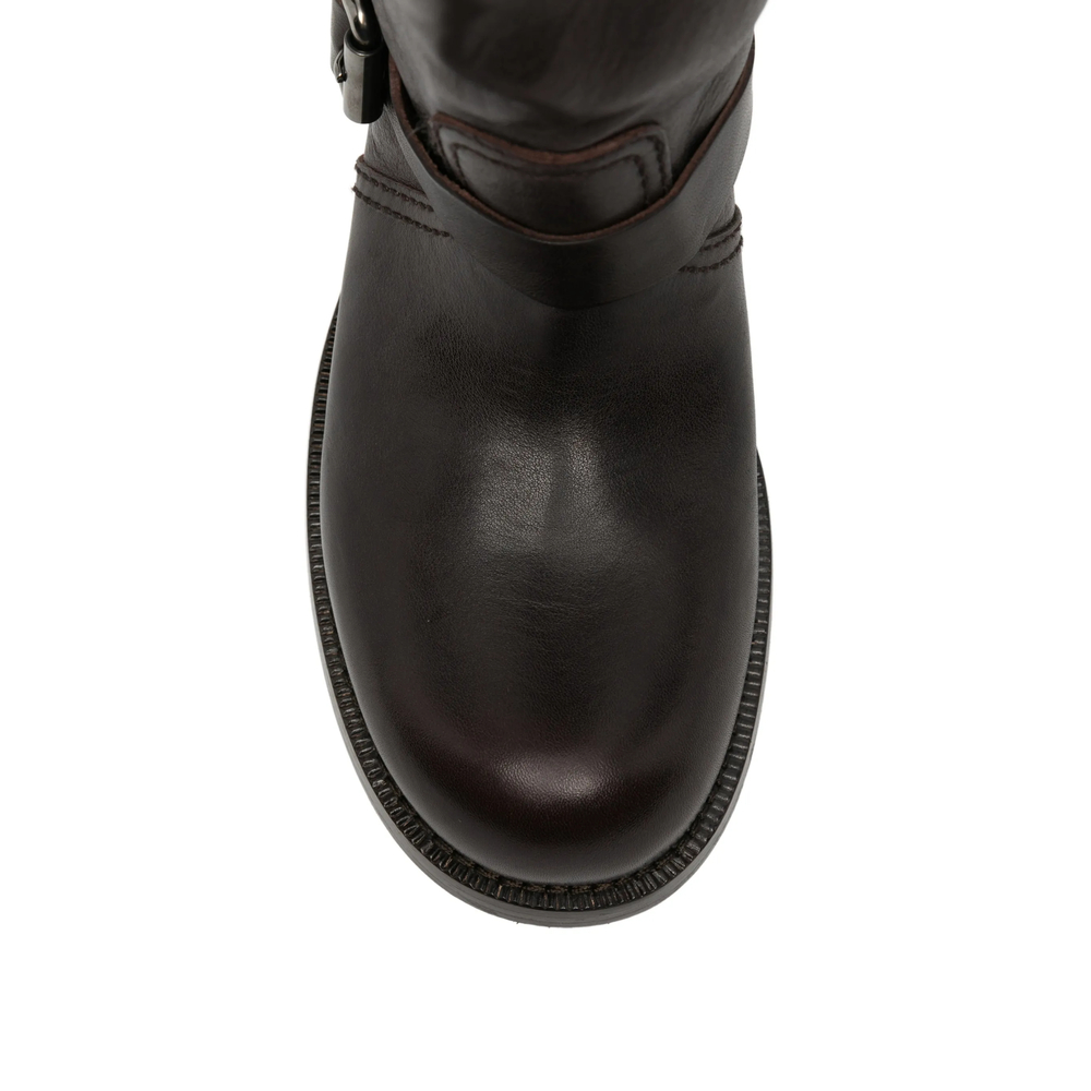 Buckle-Detail Boots