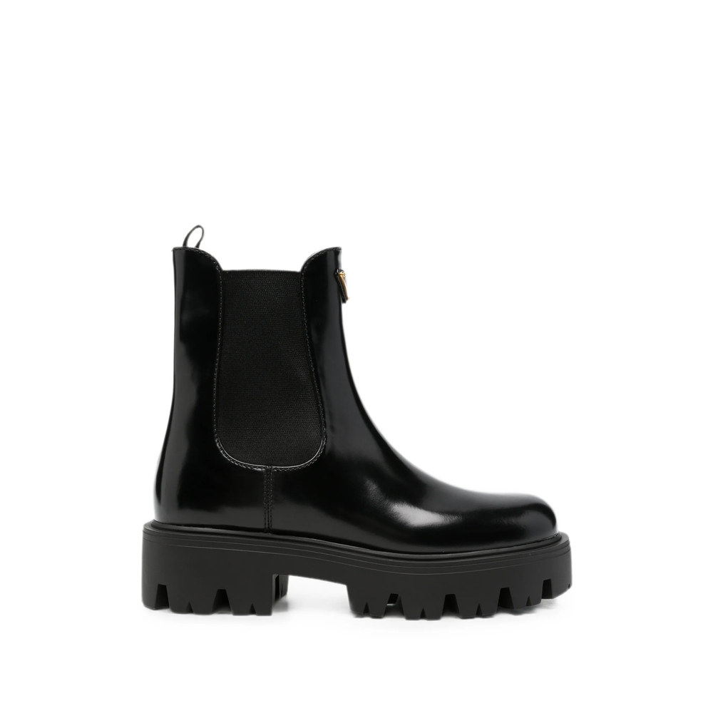 Prada Logo-plaque Chelsea Boots