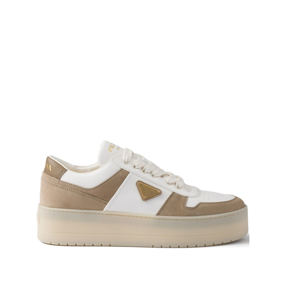 Prada Downtown Suede Sneakers
