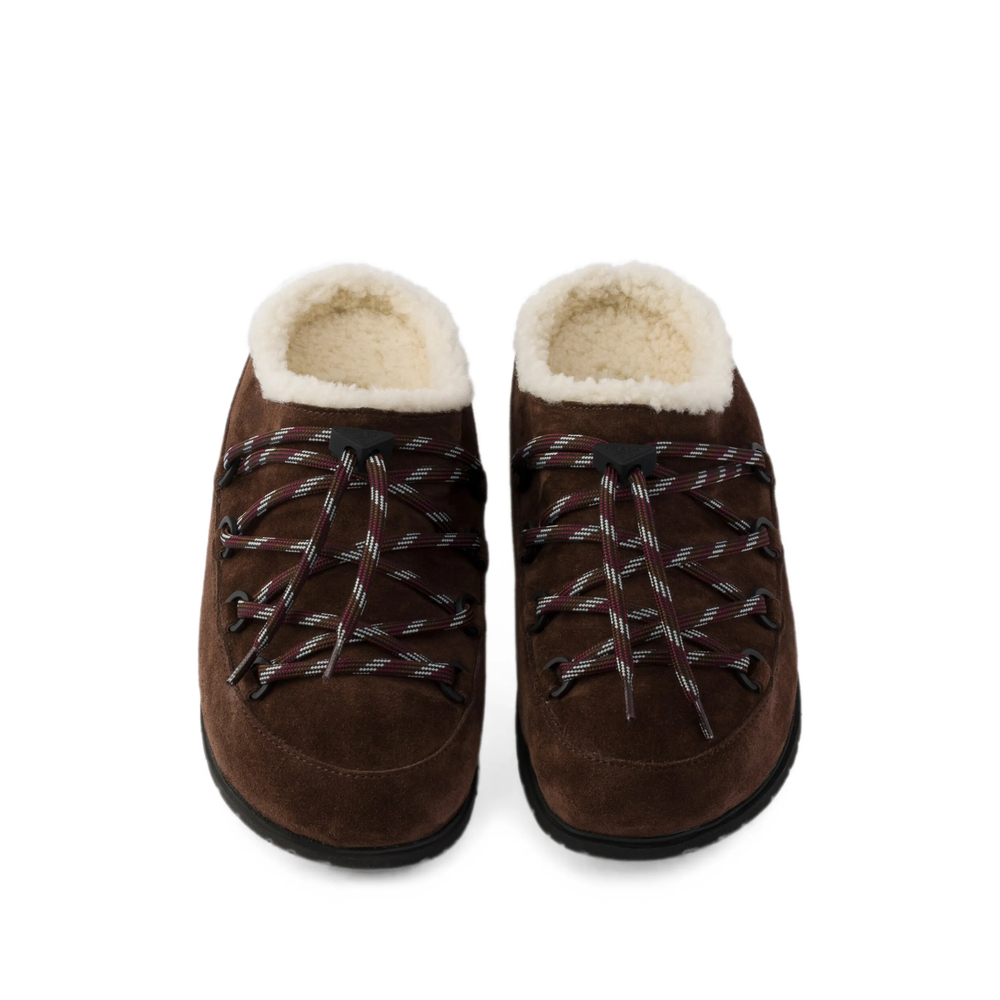Suede Mules