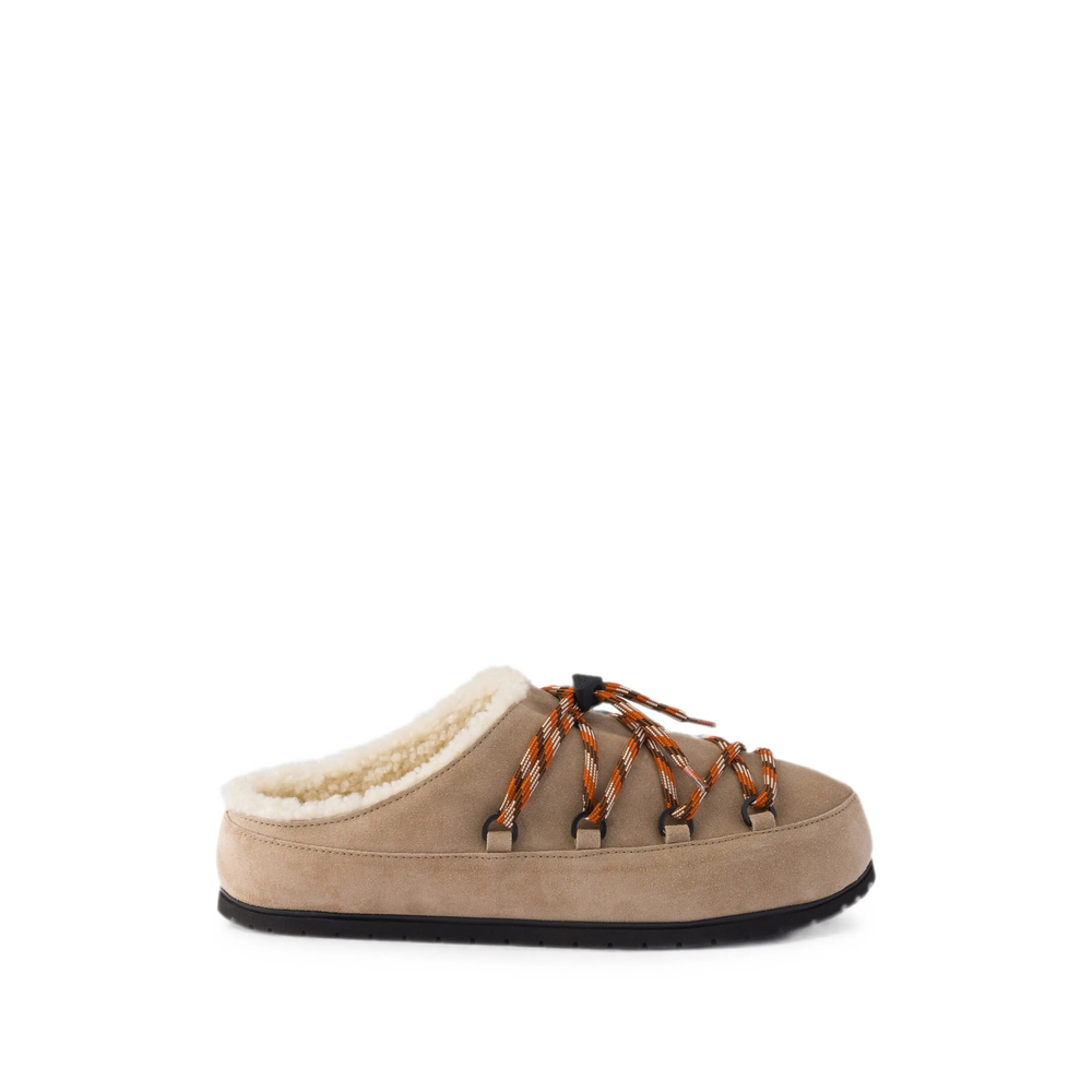 Prada Suede Mules