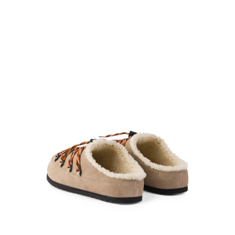Suede Mules