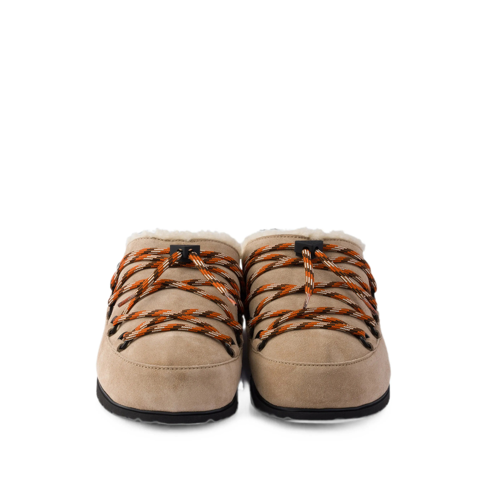 Suede Mules