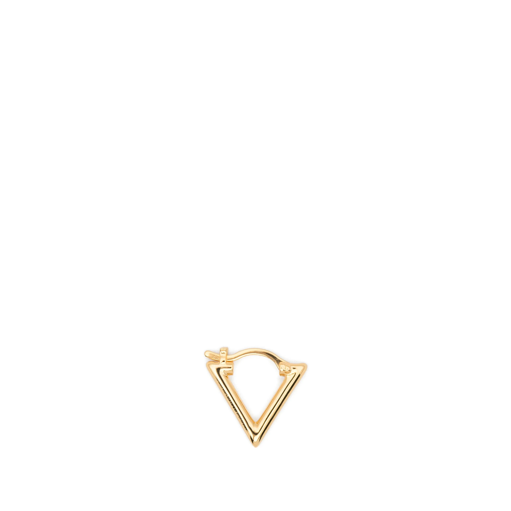 Lag World Mini Lil Triangle Gold Earring