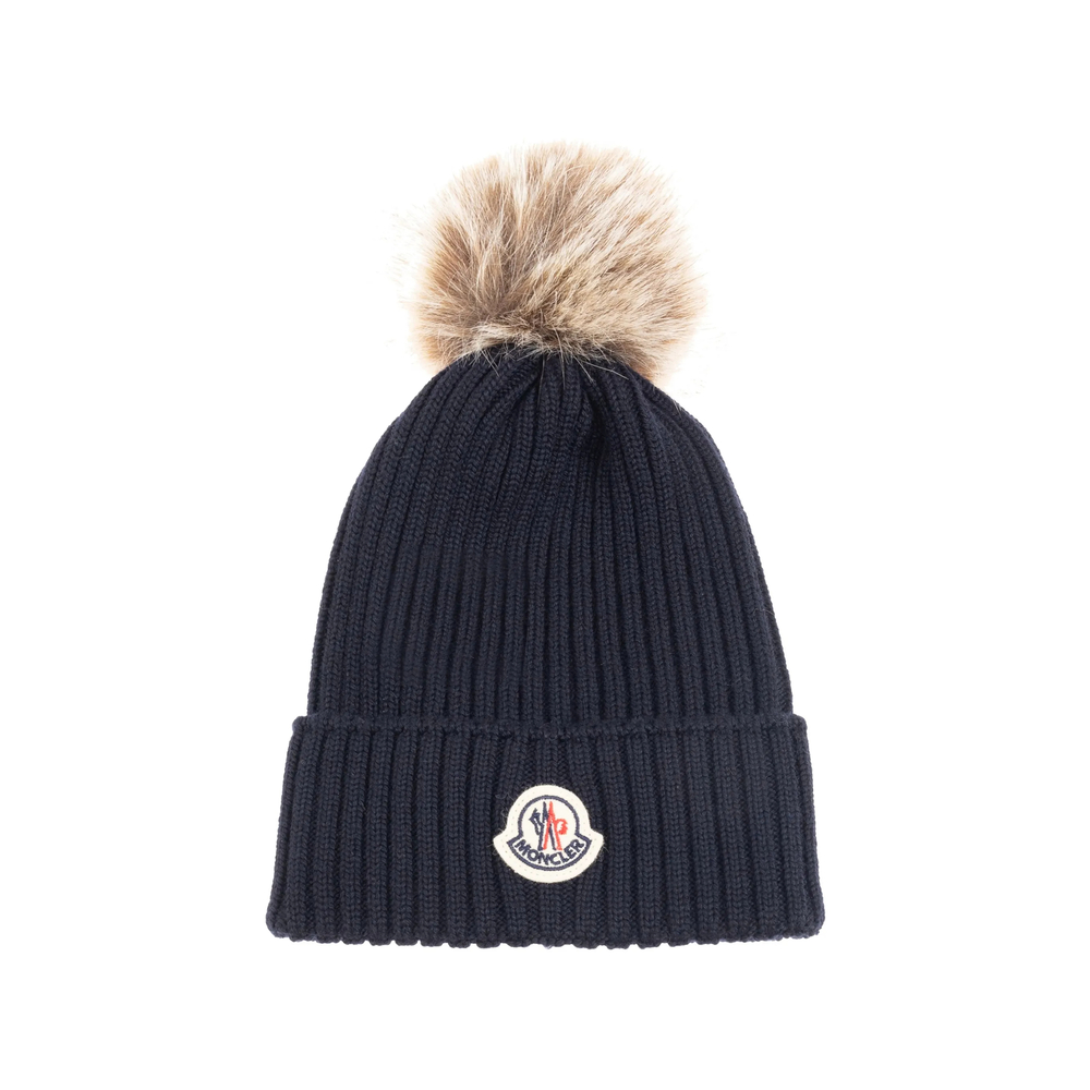 Moncler — Moncler Ribbed-knit Bobble Hat