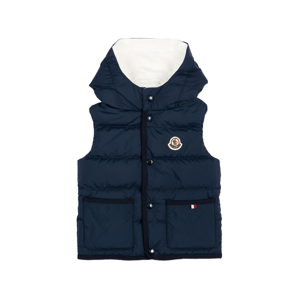 Moncler Pax Hooded Down Vest
