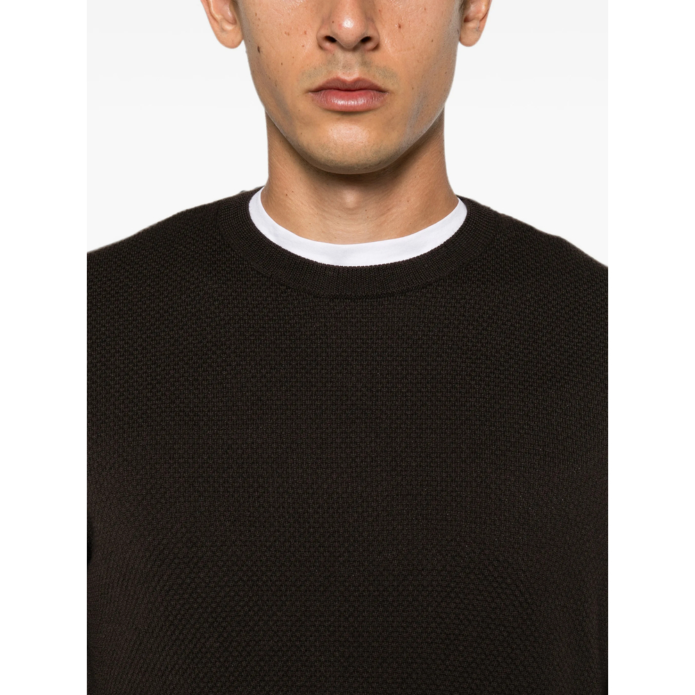 Waffle-Knit Sweater