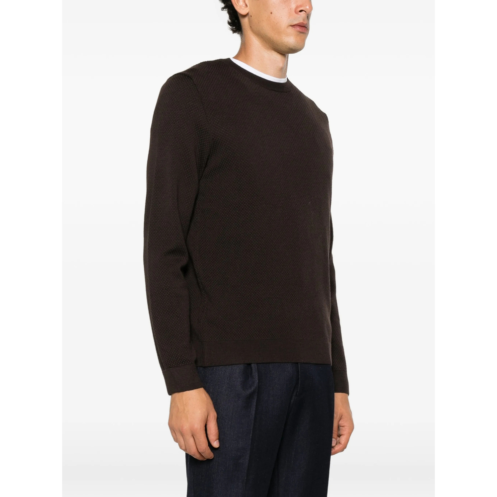 Waffle-Knit Sweater