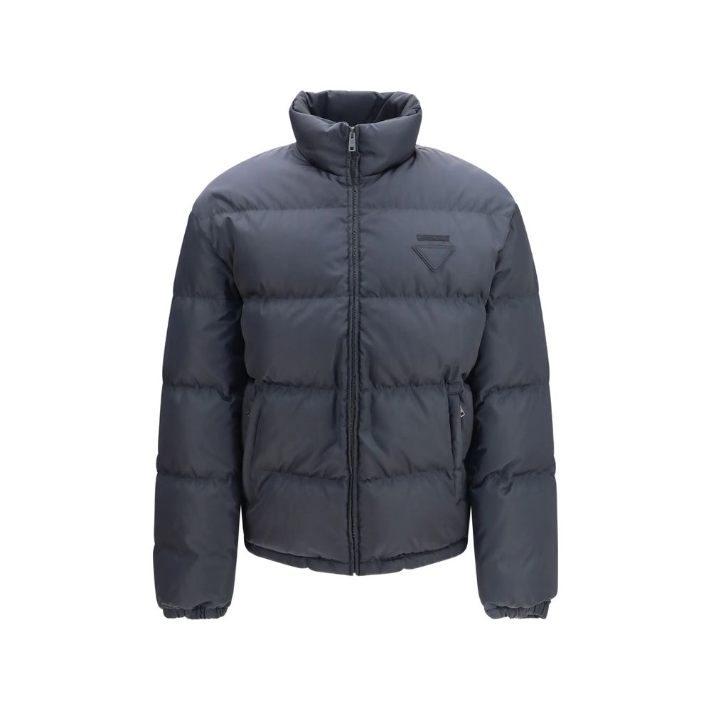 Prada Padded Logo-patch Jacket