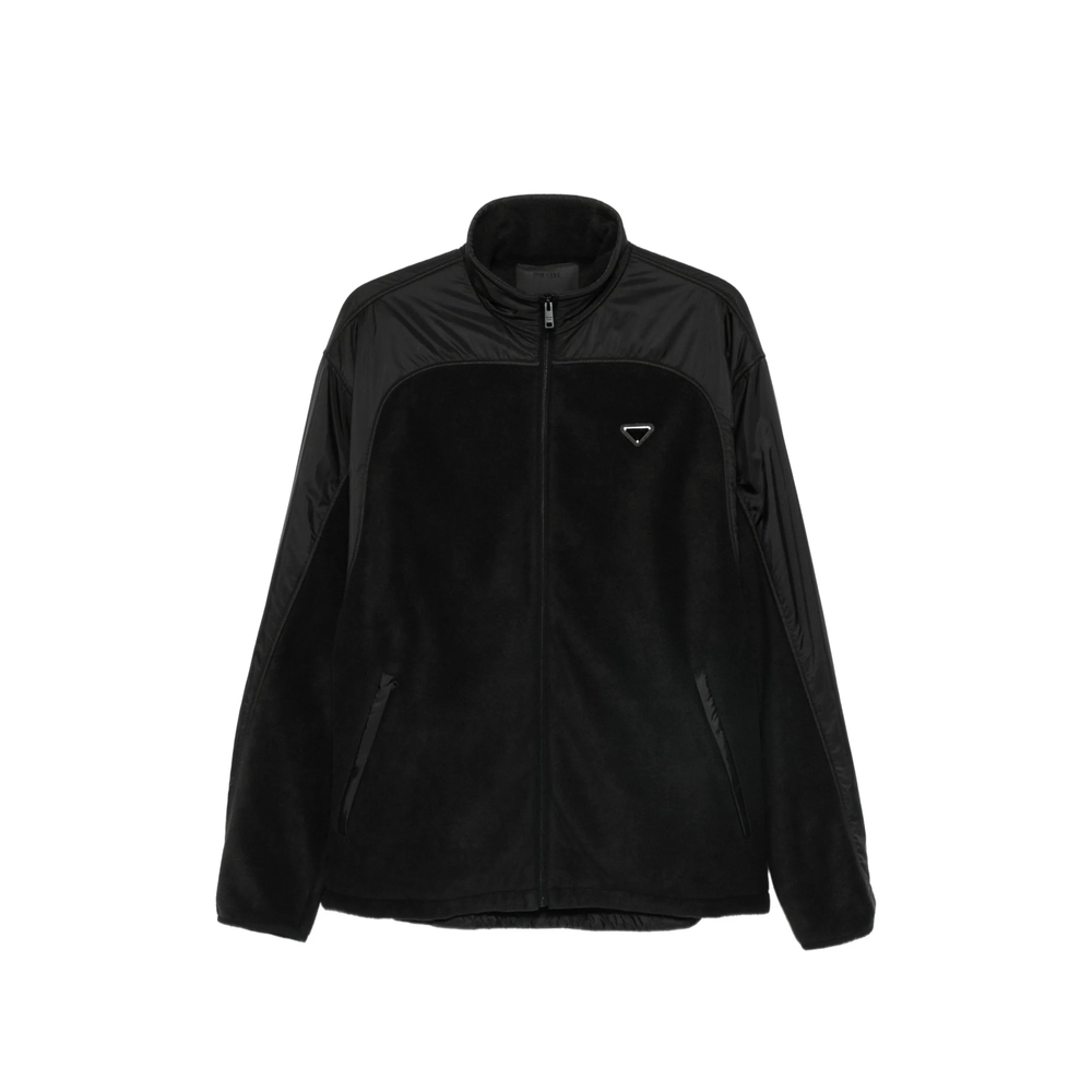 Prada Logo-plaque Panelled Jacket