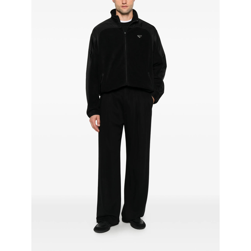 Logo-Plaque Panelled Jacket