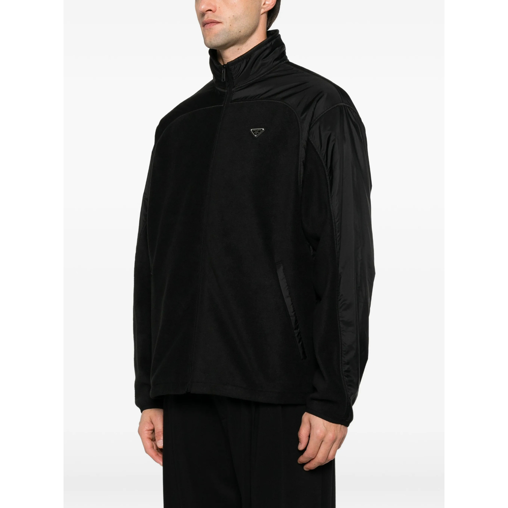 Logo-Plaque Panelled Jacket