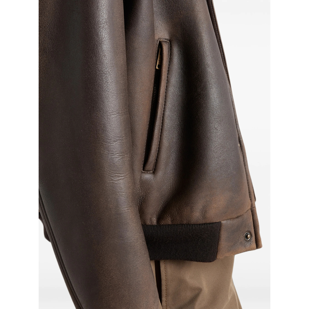 Shearling Bomber Jacket