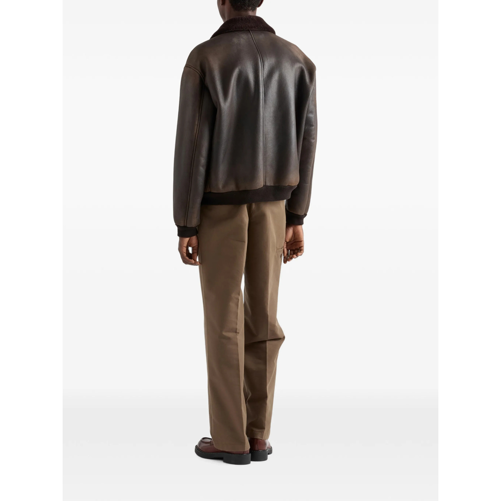 Shearling Bomber Jacket