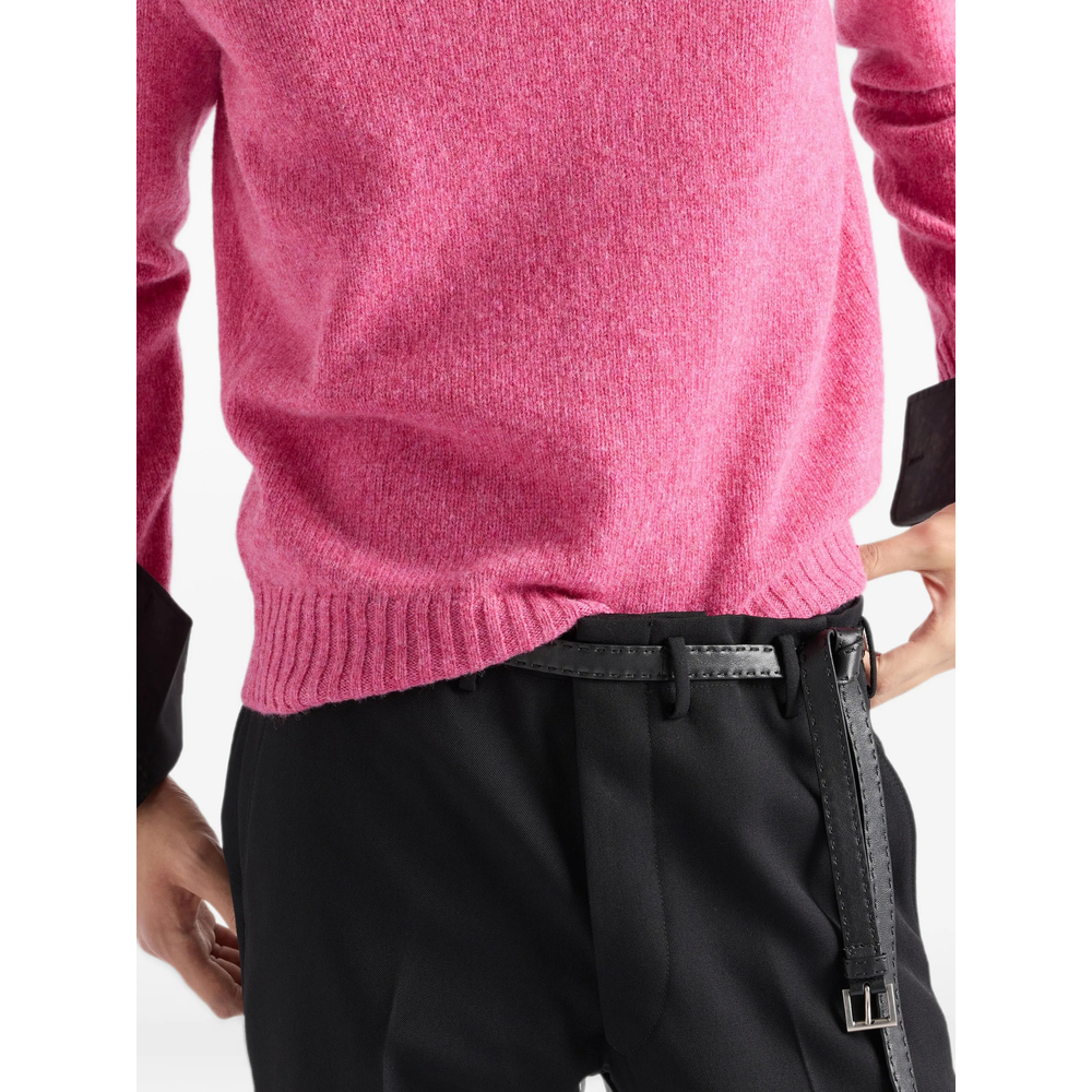 Shetland Wool Crew-Neck Sweater