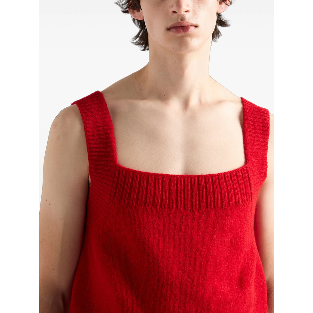 Shetland Wool Tank Top