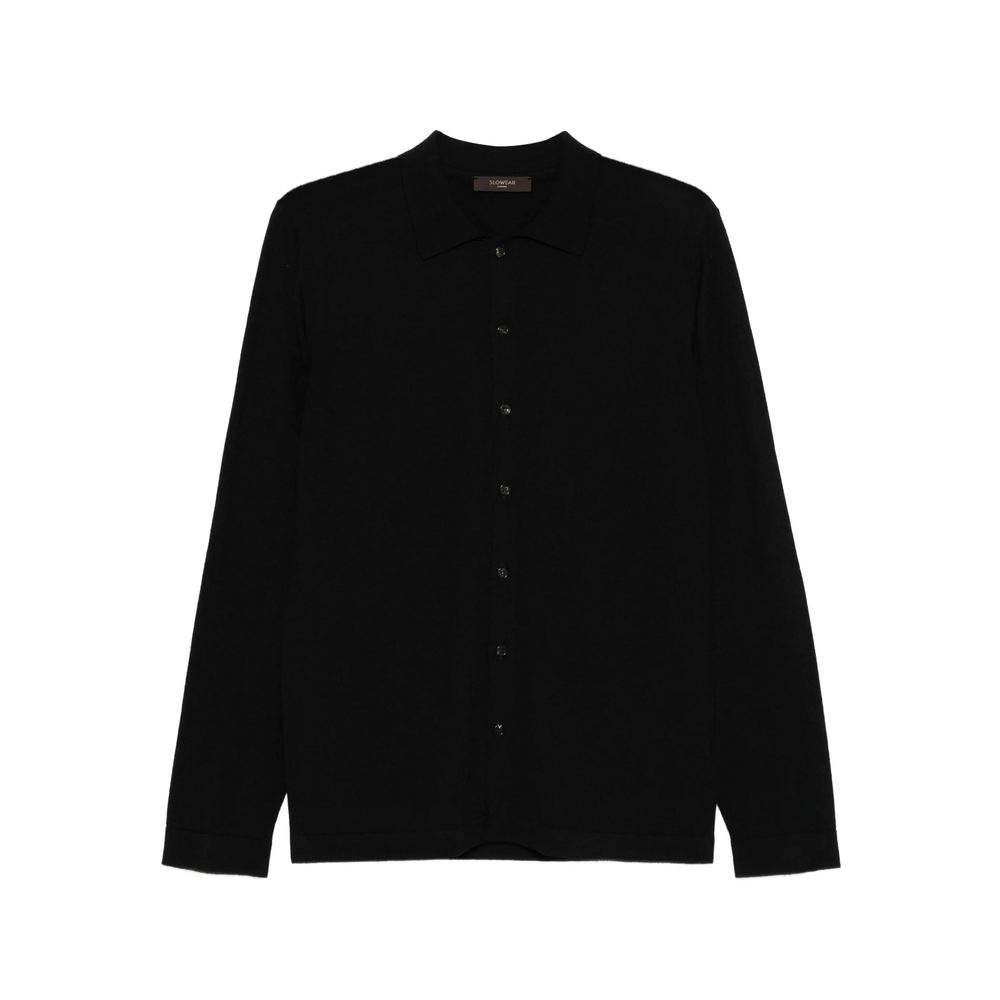Zanone By Slowear Virgin-wool Button-front Shirt
