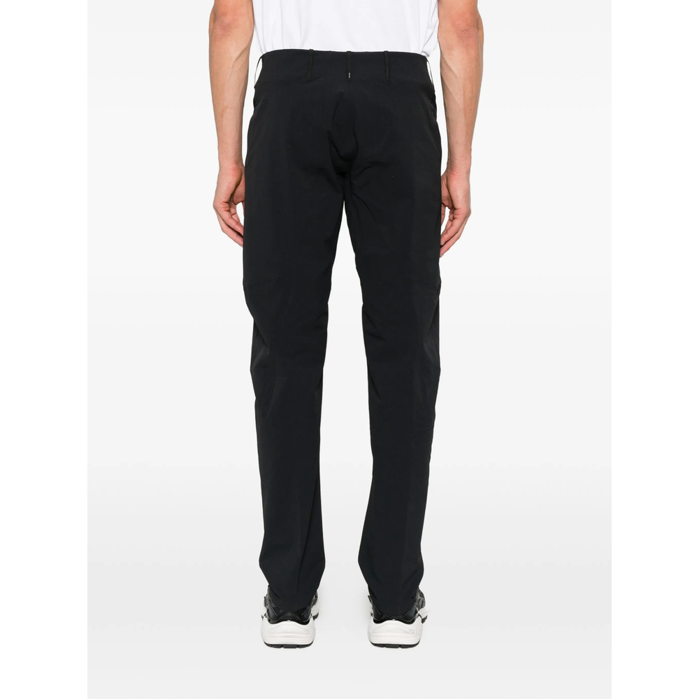 Belt-Loop Straight-Leg Trousers