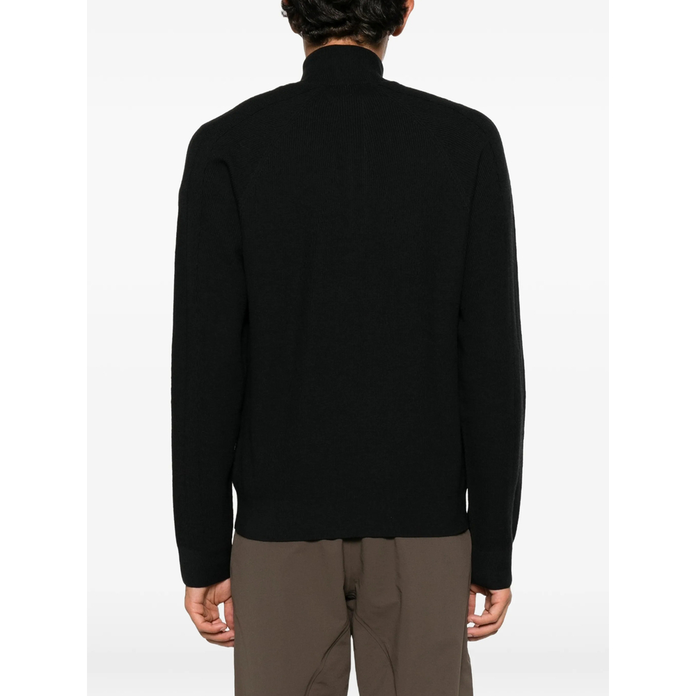 Zip-Fastening High-Neck Sweater