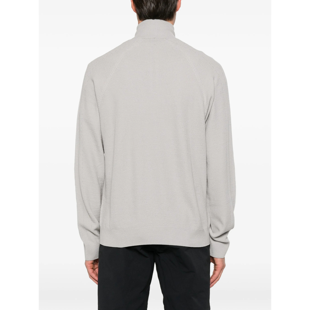 Quarter-Zip Raglan-Sleeve Polo Shirt