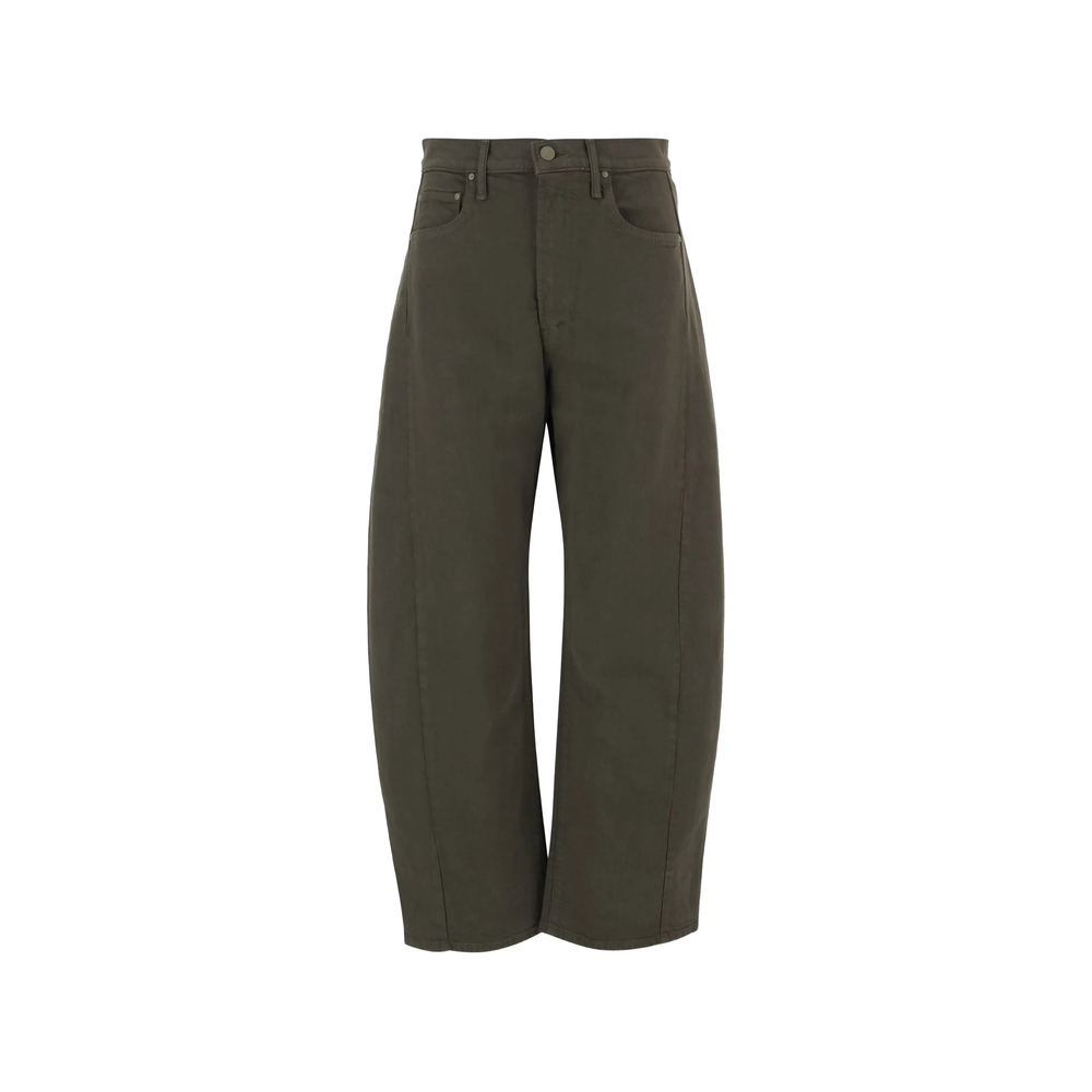 Mother Half Pipe Flood Barrel-leg Jeans