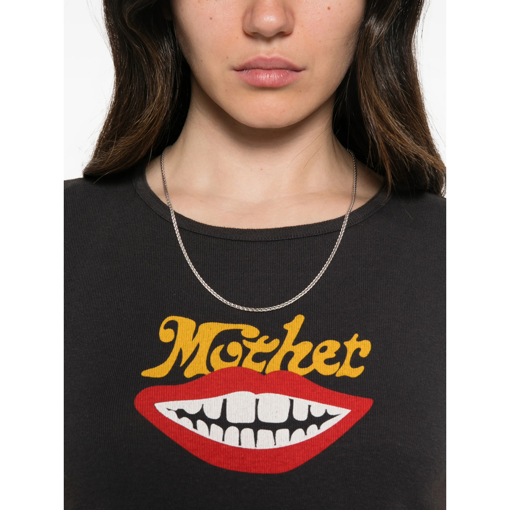 The Itty Bitter Ringer Graphic-Print Cropped T-Shirt