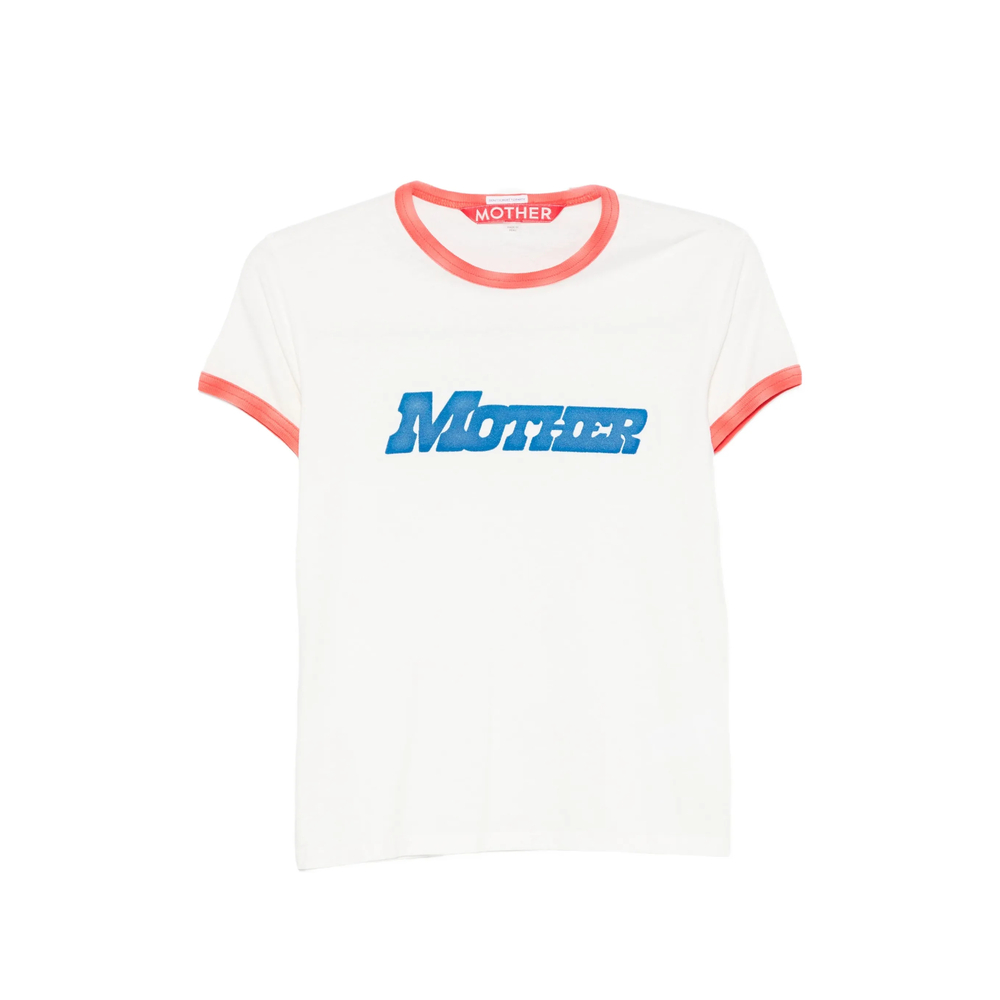 Mother Logo-print Ringer T-shirt