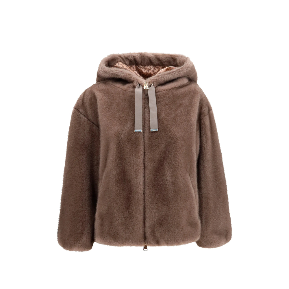 Herno Faux-fur Hooded Jacket