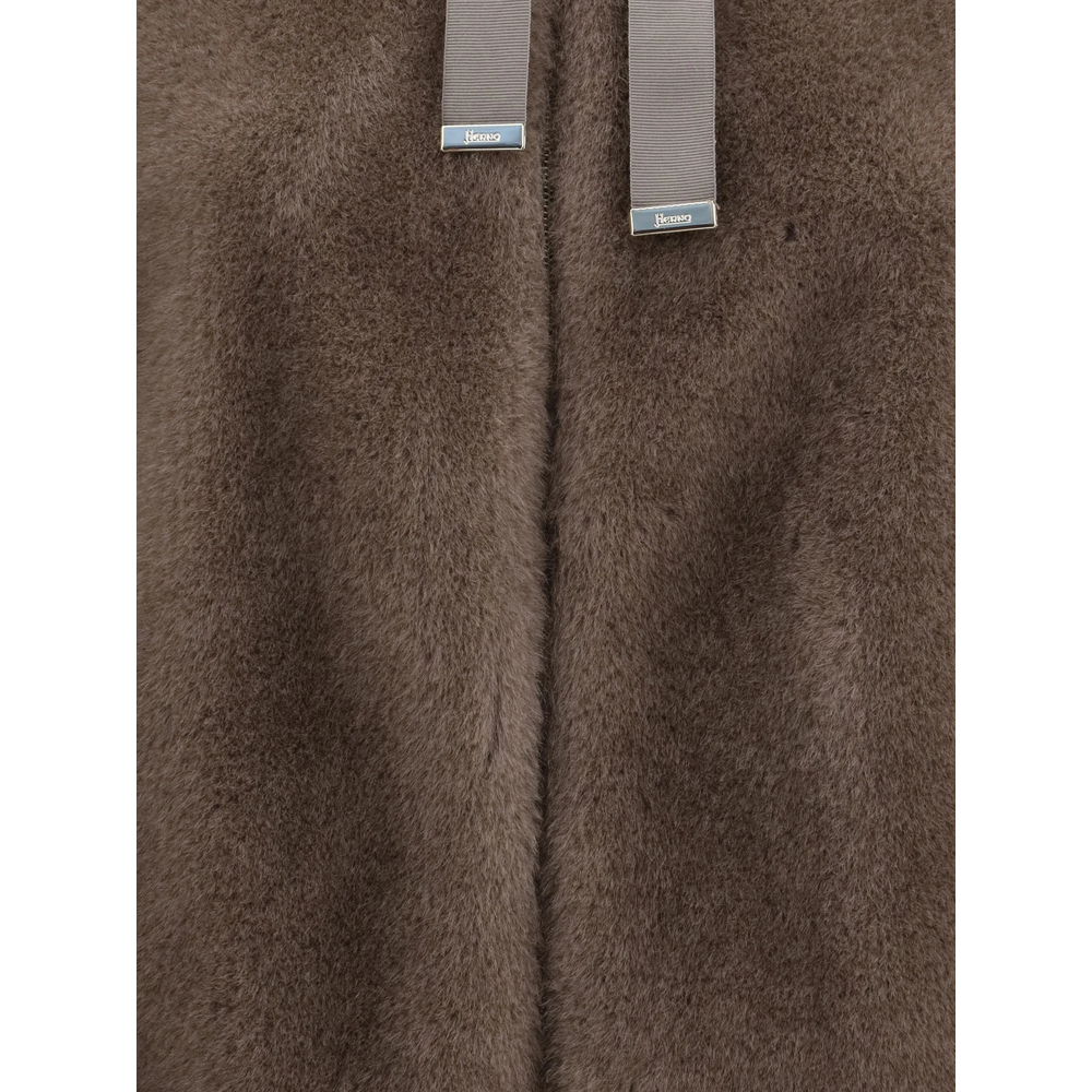 Faux-Fur Hooded Jacket
