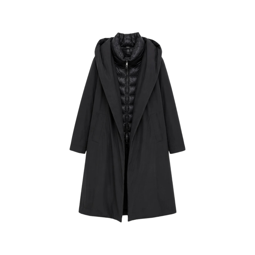 Herno Layered Hooded Coat