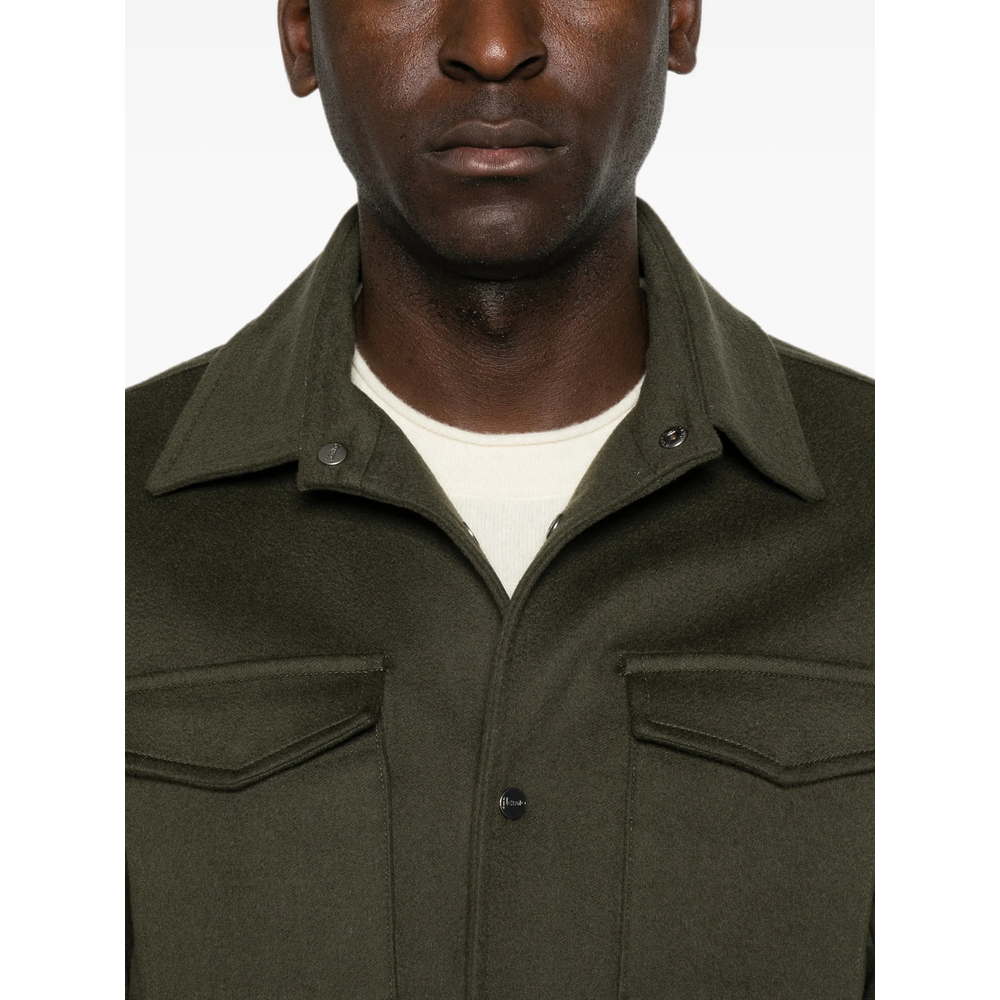 Button-Up Chest-Pocket Jacket