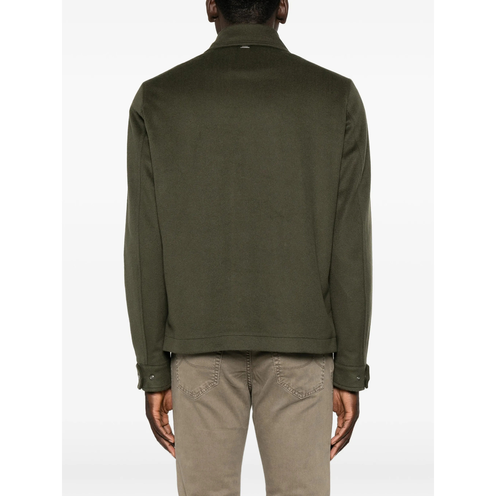 Button-Up Chest-Pocket Jacket