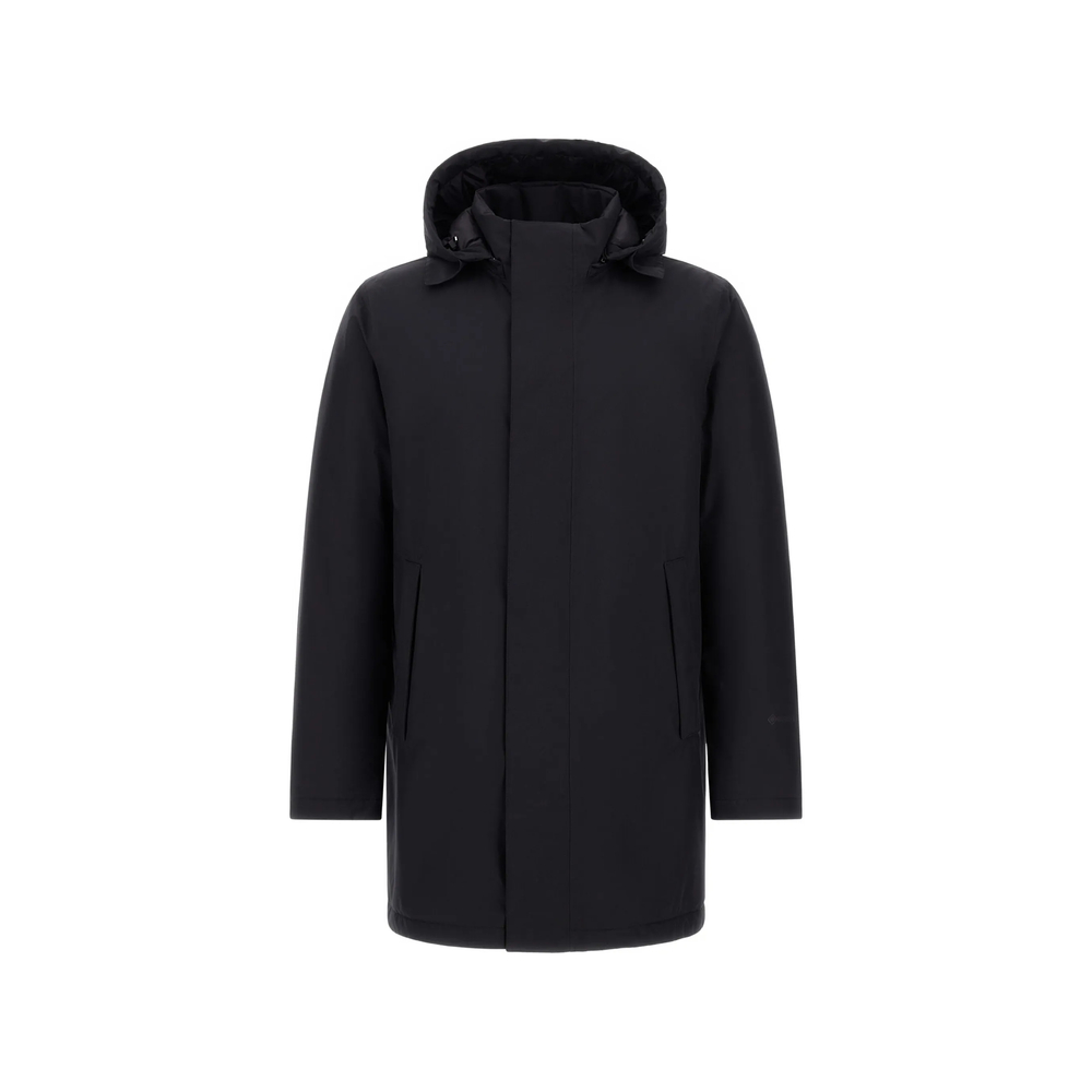 Herno Gore-Tex Hooded Single-breasted Coat