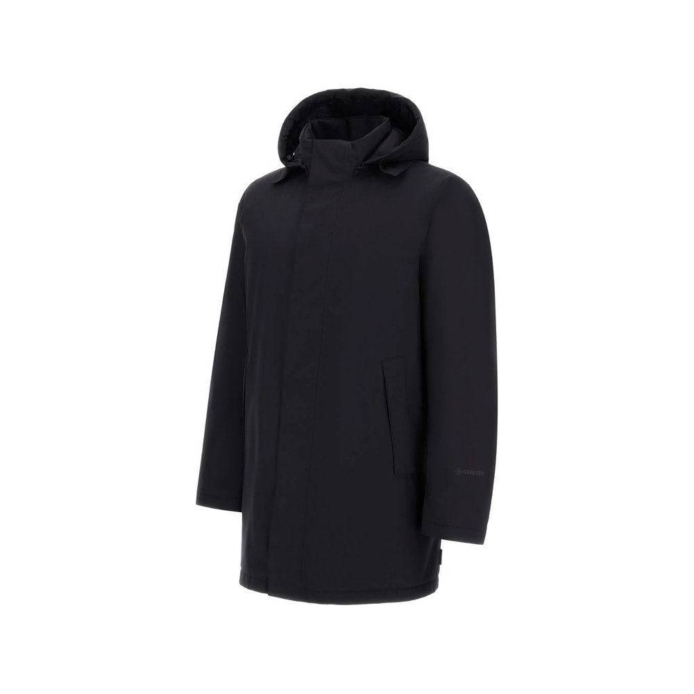 Gore-Tex Hooded Single-Breasted Coat